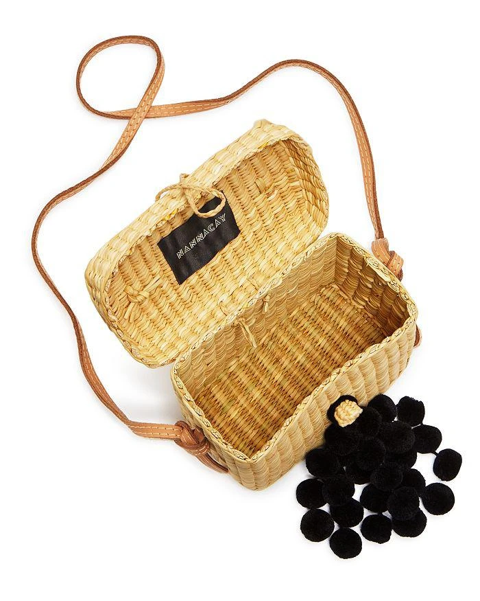 商品Nannacay|Roge Pom-Pom 手拎斜跨两用包,价格¥645,第3张图片详细描述
