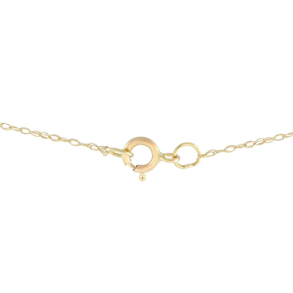 商品LB Exclusive|14K Yellow Gold 0.13ct Diamond and Amethyst Pendant Necklace PD4-15472YAM,价格¥3534,第3张图片详细描述