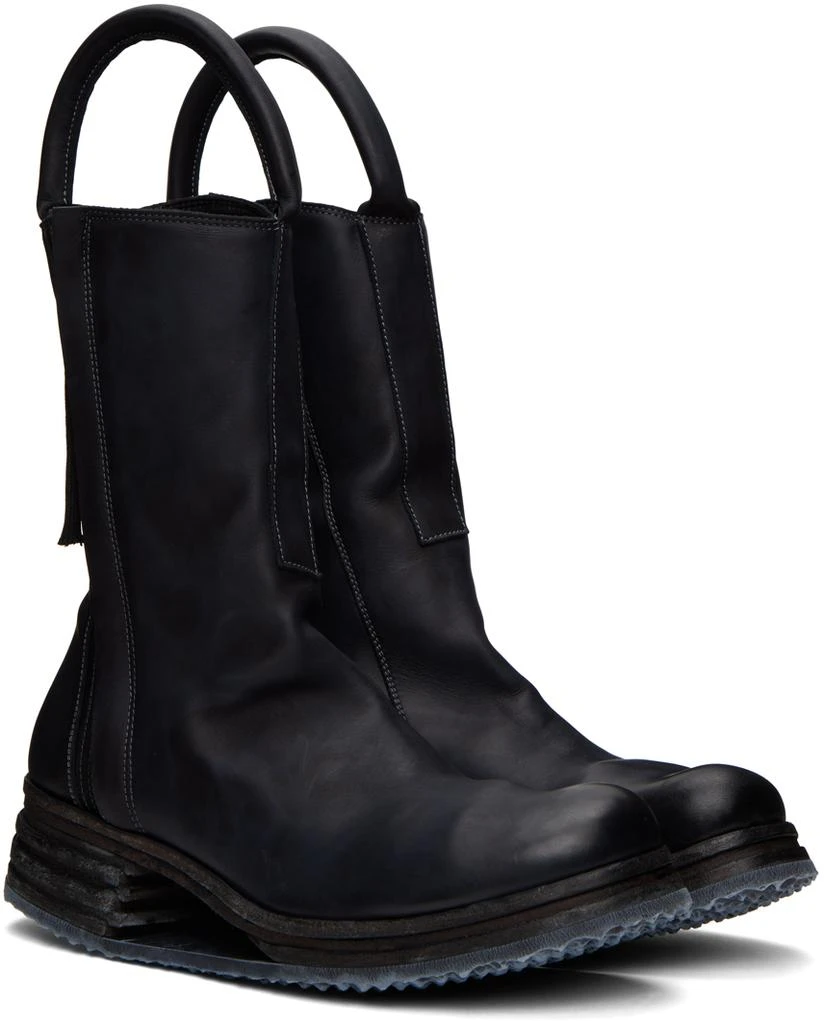 商品11 by Boris Bidjan Saberi|Black Pull-Loop Boots,价格¥5957,第4张图片详细描述