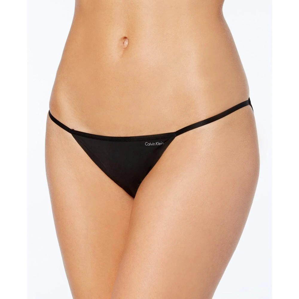 商品Calvin Klein|Sleek String Bikini Underwear D3510,价格¥68,第1张图片