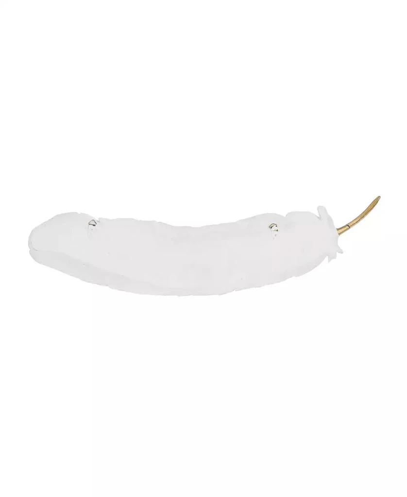 商品CosmoLiving|by Cosmopolitan White Eclectic Polystone Wall Decor, 7" x 31",价格¥652,第4张图片详细描述