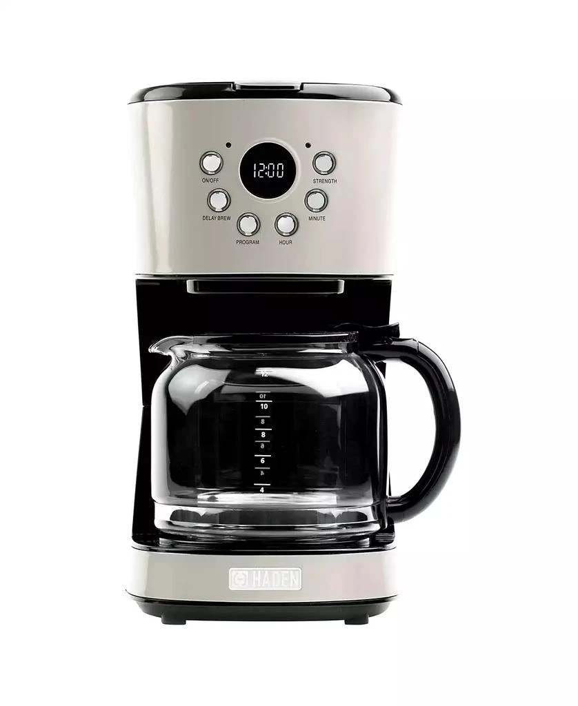 商品Haden|Dorset Modern 12-Cup Programmable Coffee Maker with Strength Control and Timer -75028,价格¥594,第1张图片