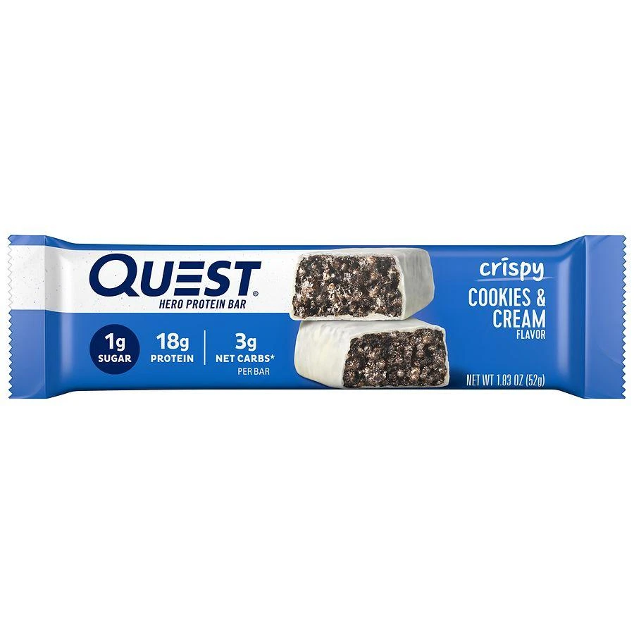 商品Quest Nutrition|Protein Bar Cookies and Cream,价格¥21,第1张图片