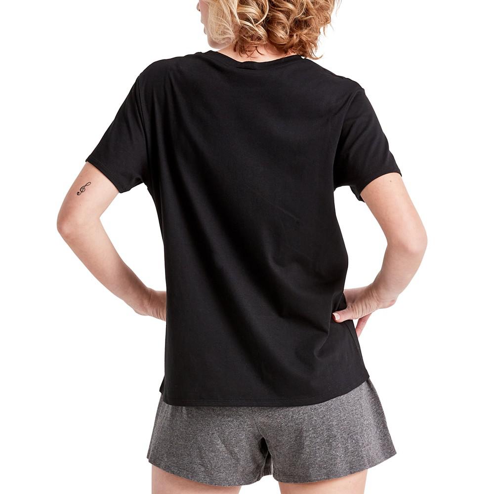 Sleep T-Shirt & Shorts Loungewear Set商品第2张图片规格展示