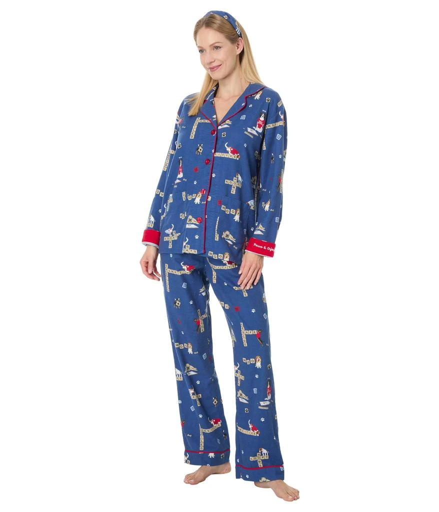 商品P.J. Salvage|Loungewear Love Leo Rescue Pajama Pj Set,价格¥547,第1张图片