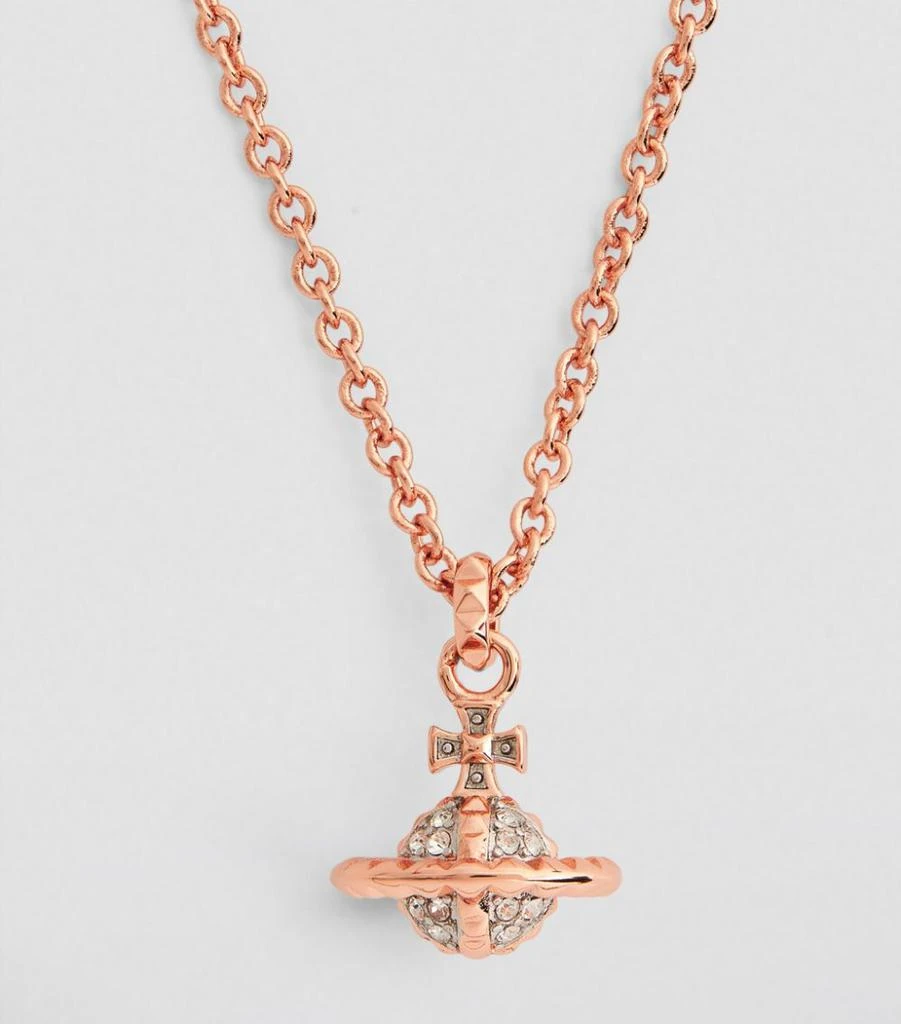 商品Vivienne Westwood|Small Crystal-Embellished Mayfair Orb Pendant Necklace,价格¥1089,第2张图片详细描述