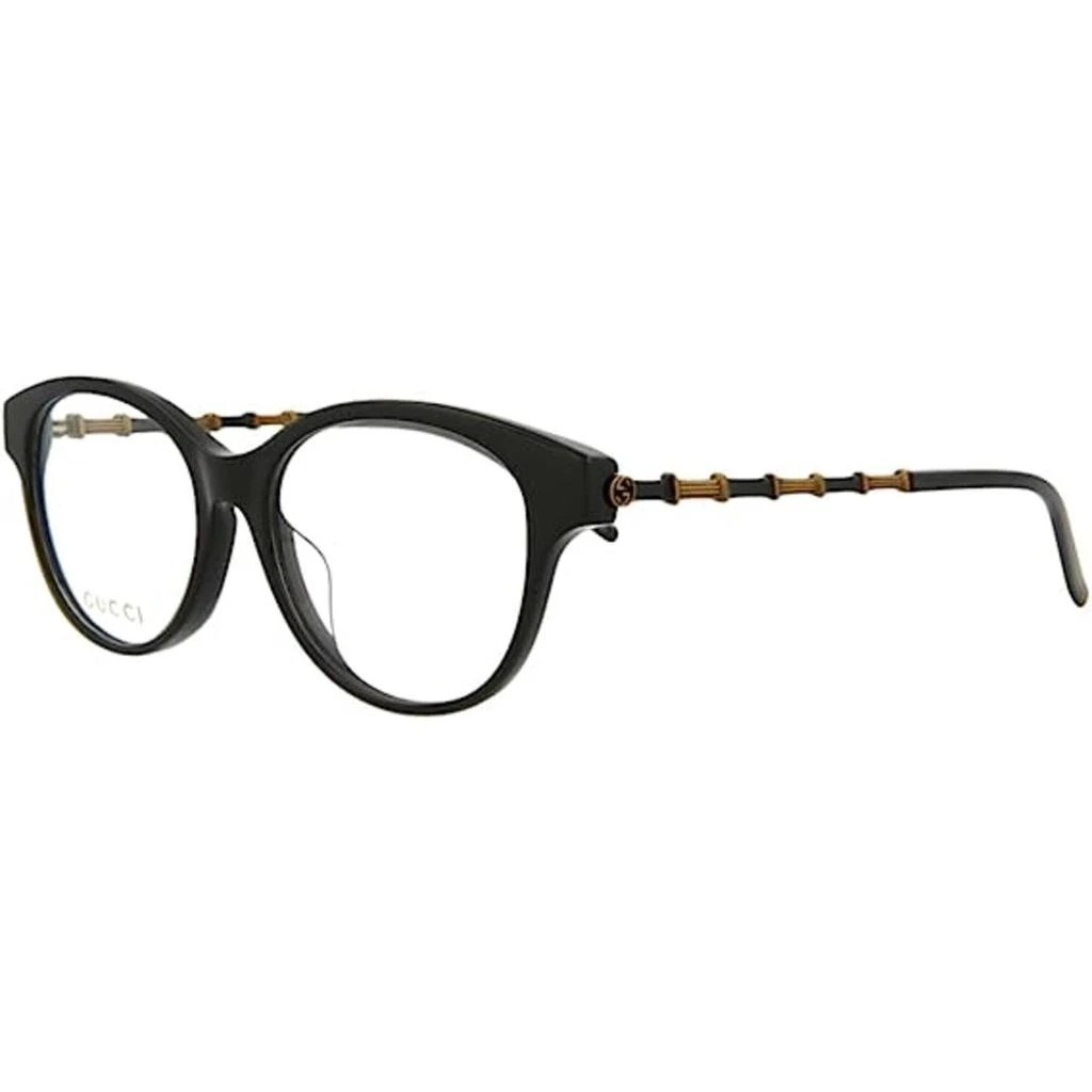 商品Gucci|Gucci Women's Eyeglasses - Black Cat Eye Full-Rim Plastic Frame | GUCCI GG0658OA 1,价格¥1135,第1张图片