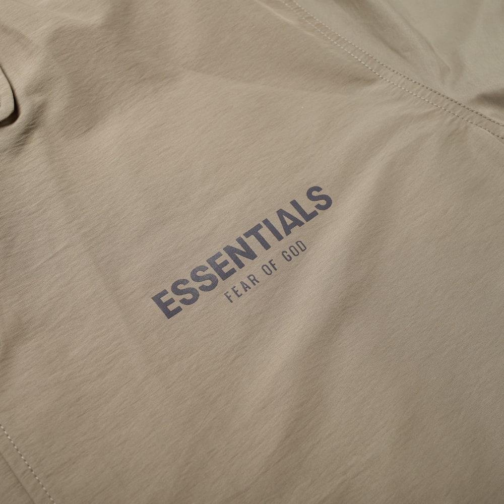 商品Essentials|Fear of God ESSENTIALS Coaches Jacket - Moonstruck,价格¥708,第5张图片详细描述