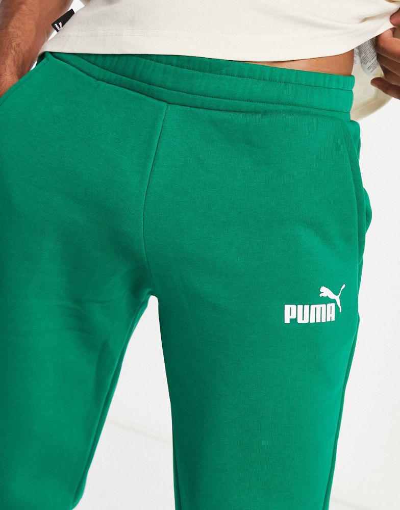 Puma essentials small logo joggers in varsity green商品第3张图片规格展示