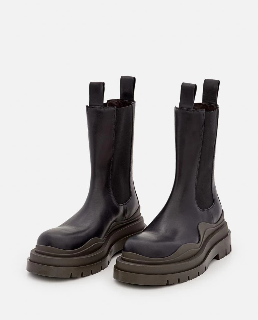 商品Bottega Veneta|Bottega Veneta LEATHER BV TIRE HIGH BOOTS size 41,价格¥10242,第2张图片详细描述