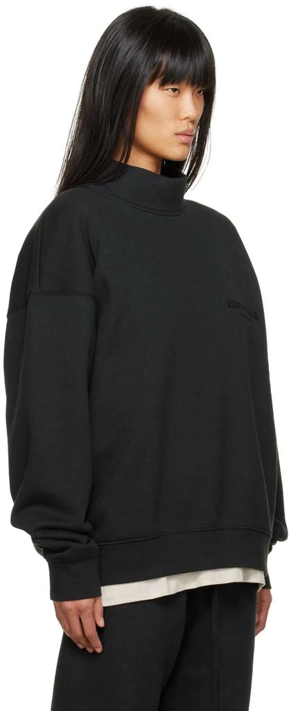 商品Essentials|Black Mock Neck Sweatshirt,价格¥602,第2张图片详细描述