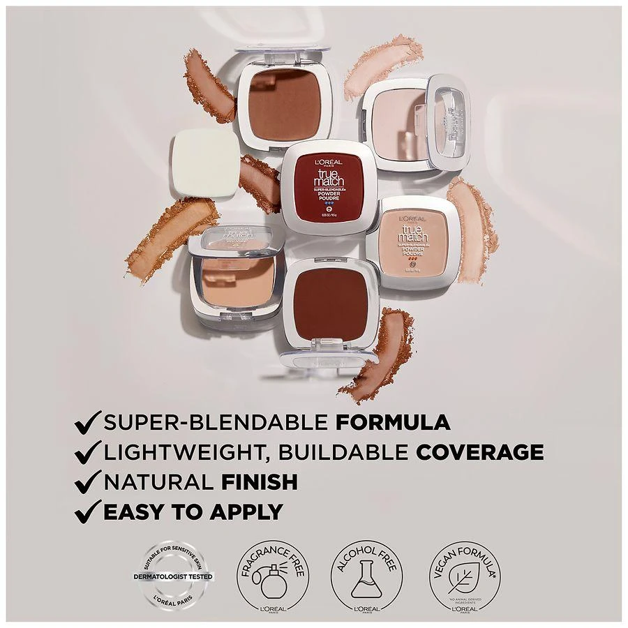 Super Blendable Oil Free Makeup Powder, Natural Finish Oil Free 商品
