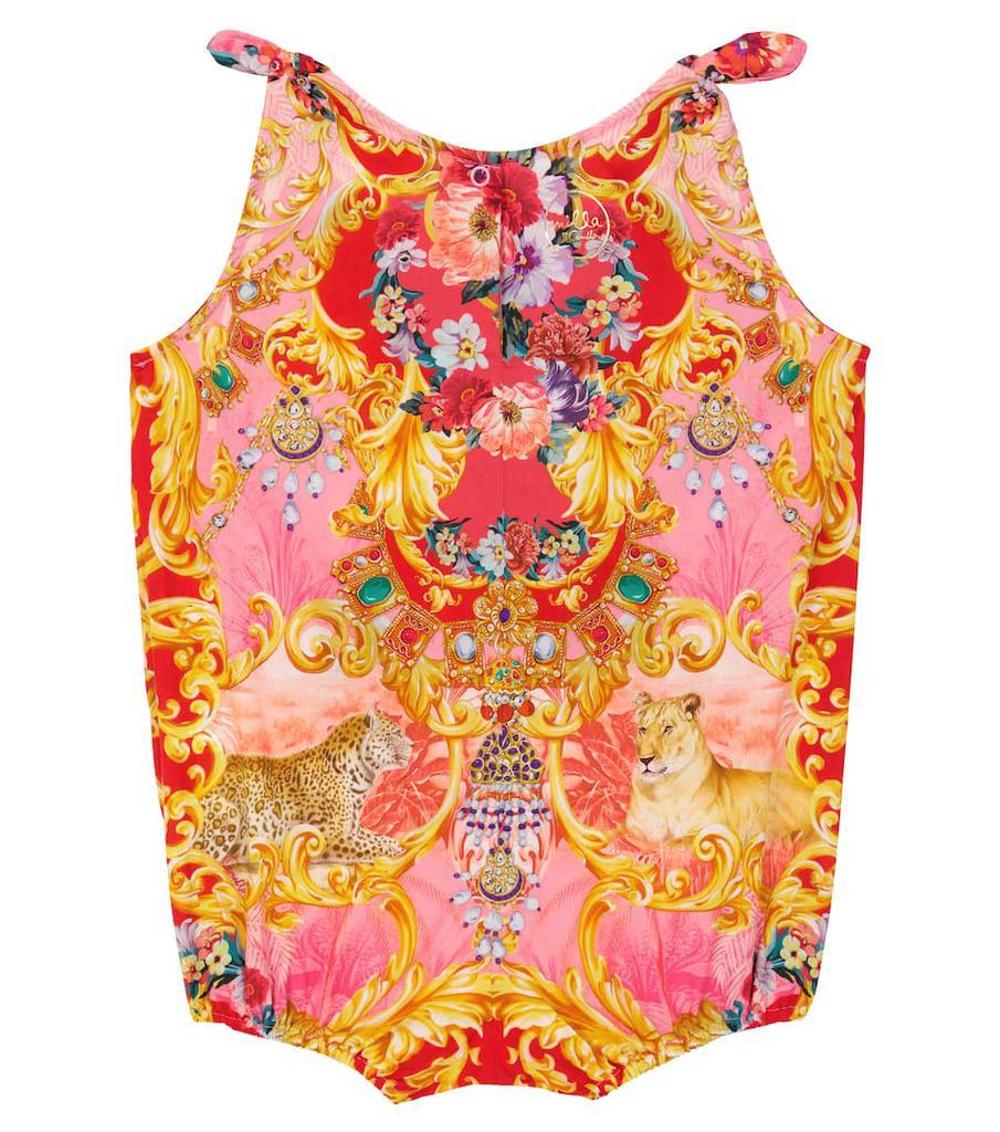 商品Camilla|Baby Diaries Of A Diva棉质连身衣,价格¥409,第4张图片详细描述