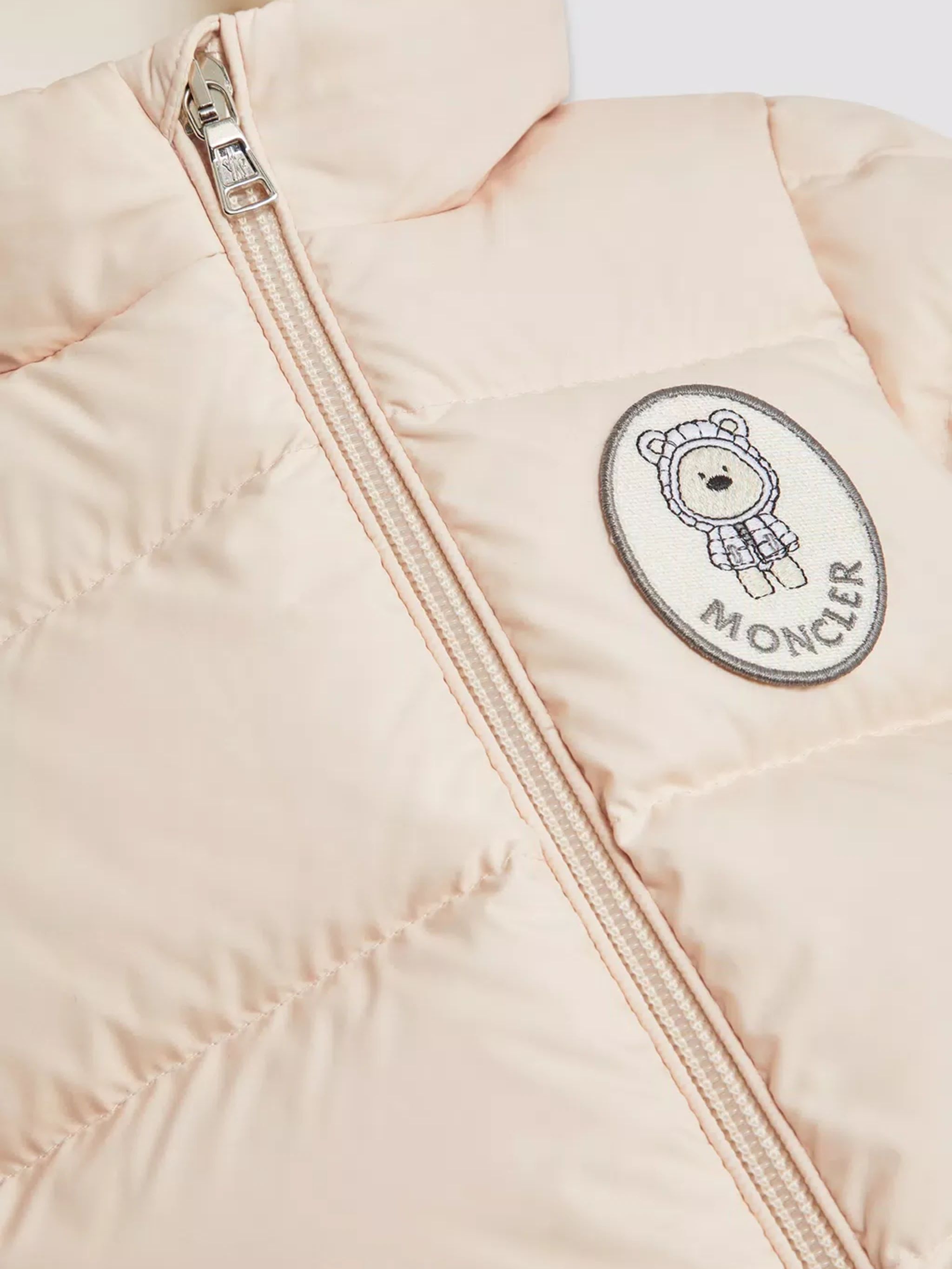 商品Moncler|Moncler 女童羽绒服 J29511A0000454A8150H 粉红色,价格¥2698,第4张图片详细描述