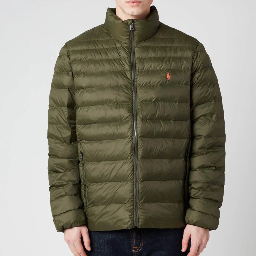 商品Ralph Lauren|Polo Ralph Lauren Men's Terra Poly Filled Jacket - Dark Loden,价格¥1642,第1张图片