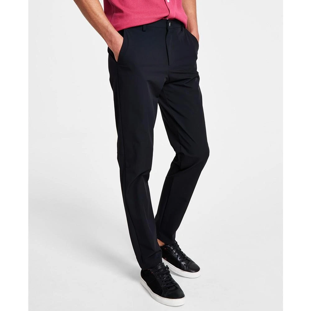 Calvin Klein Men's Slim Fit Tech Solid Performance Dress Pants 3