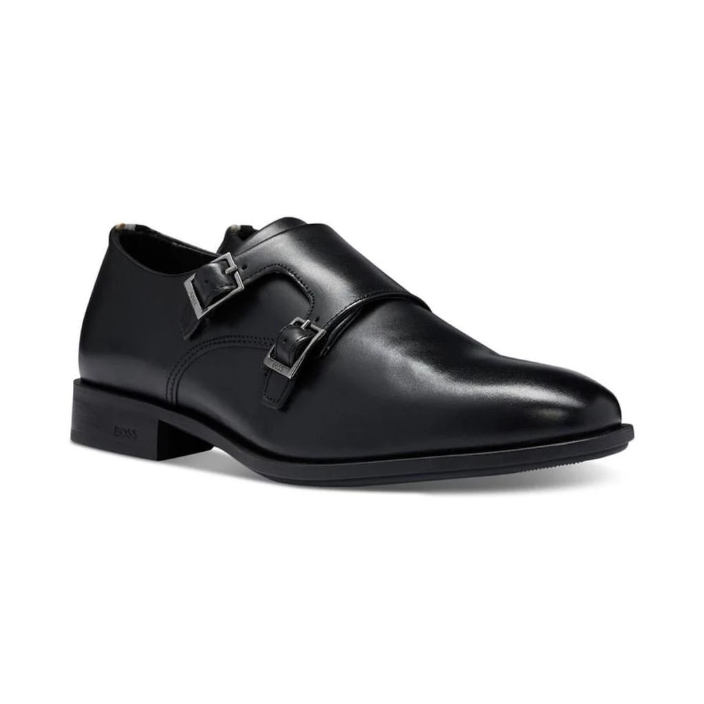 商品Hugo Boss|Men's Colby Double-Buckle Monk Strap Dress Shoes,价格¥2518,第1张图片