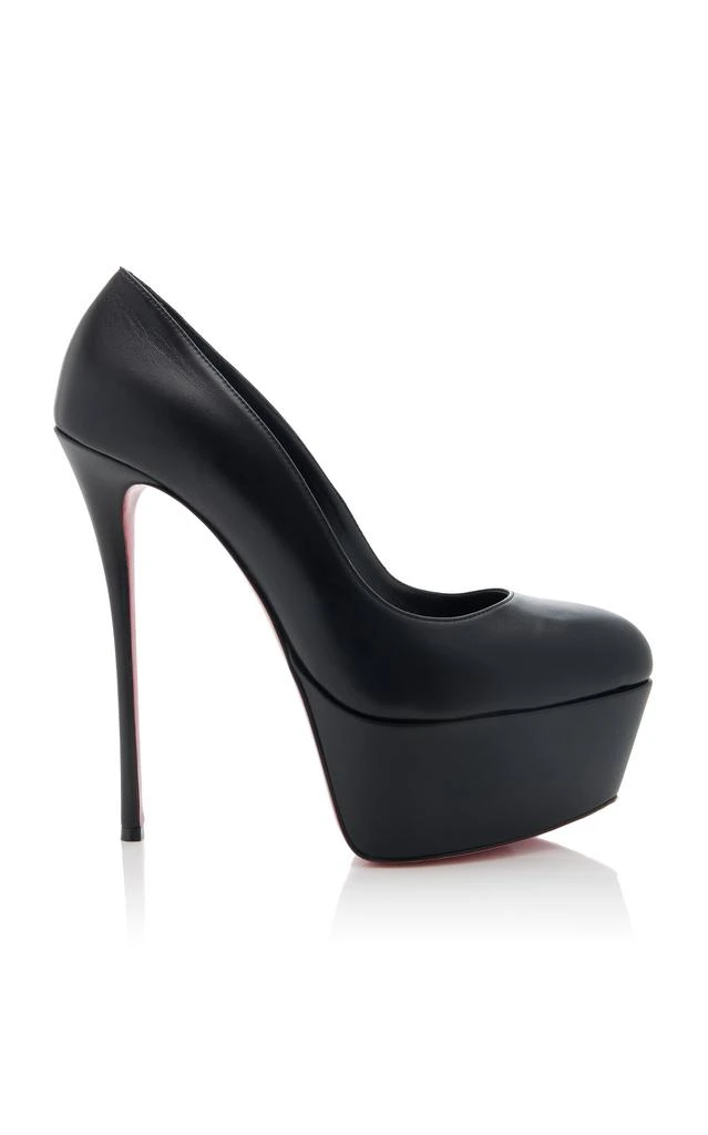 商品Christian Louboutin|Christian Louboutin - Dolly Alta 160mm Leather Platform Pumps - Black - IT 39 - Moda Operandi,价格¥10252,第1张图片