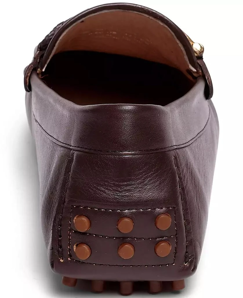 商品CARLOS by Carlos Santana|Men's Malone Interweave Leather Slip-On Driving Loafers,价格¥793,第3张图片详细描述