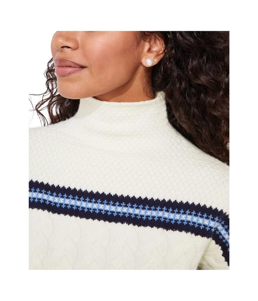 商品Vineyard Vines|Nordic Stripe Cozy Mock,价格¥1117,第3张图片详细描述