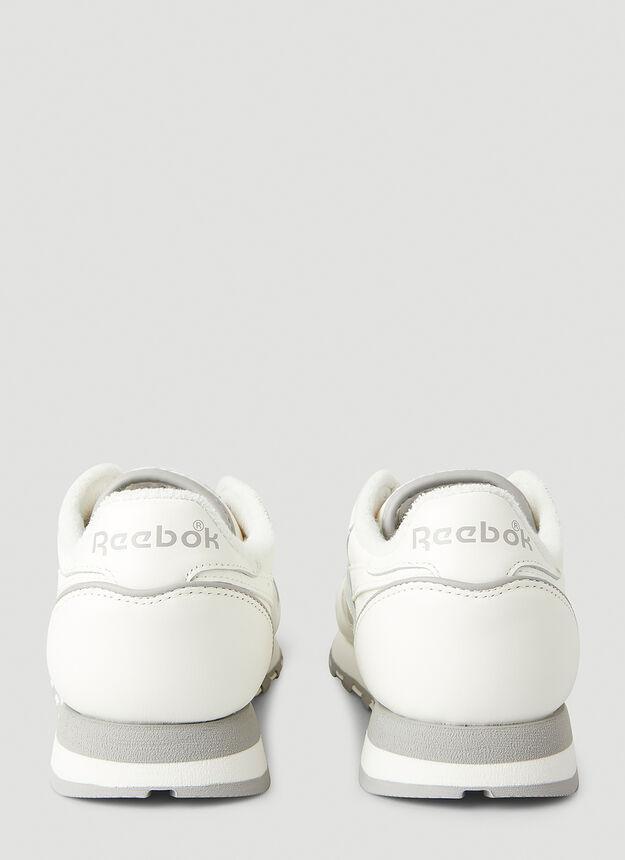 商品Reebok|Classic Leather 1983 Vintage Sneakers in White,价格¥412,第6张图片详细描述