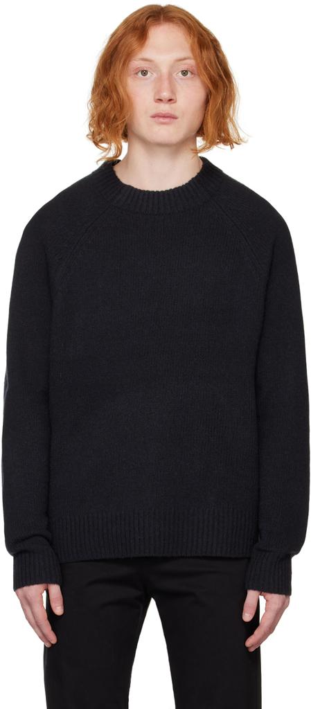 Black Crewneck Sweater商品第1张图片规格展示