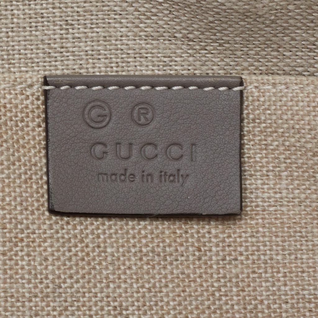 Gucci Grey Microguccissima Leather Mini Dome Satchel商品第8张图片规格展示