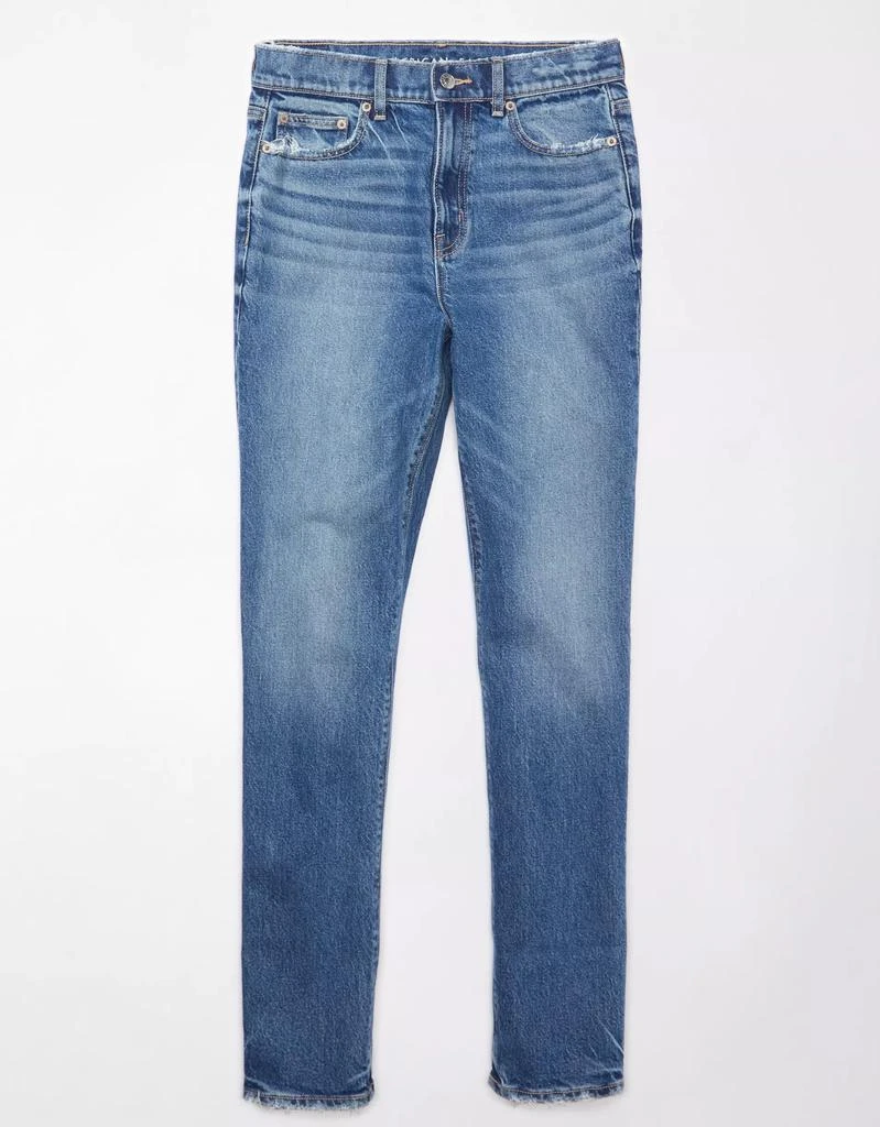 商品AE|AE Stretch Super High-Waisted Straight Jean,价格¥288,第2张图片详细描述