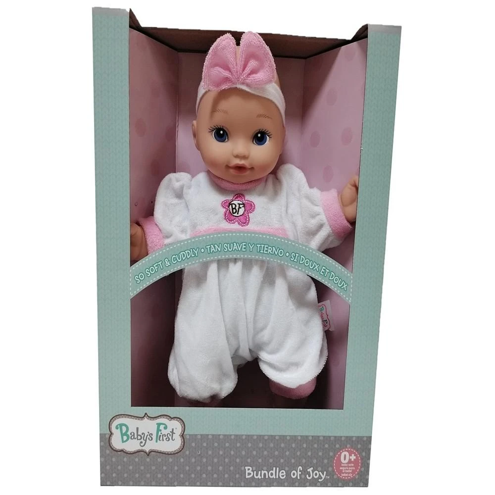 商品Baby's First by Nemcor|13" Bundle of Joy Caucasian Baby Doll,价格¥127,第1张图片