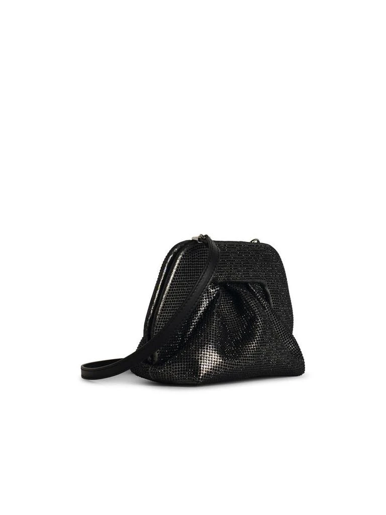 商品Themoirè|Themoirè 'Gea Strass' Black Vegan Leather Bag,价格¥2343,第2张图片详细描述