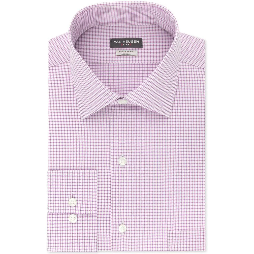 商品Van Heusen|Van Heusen Mens Regular Fit Flex Button-Down Shirt,价格¥92,第1张图片