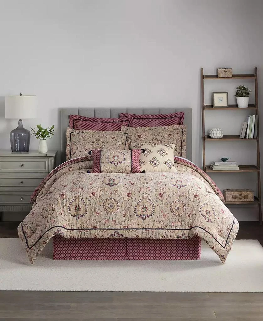 商品Waverly|Castleford Damask Euro Sham,价格¥165,第3张图片详细描述