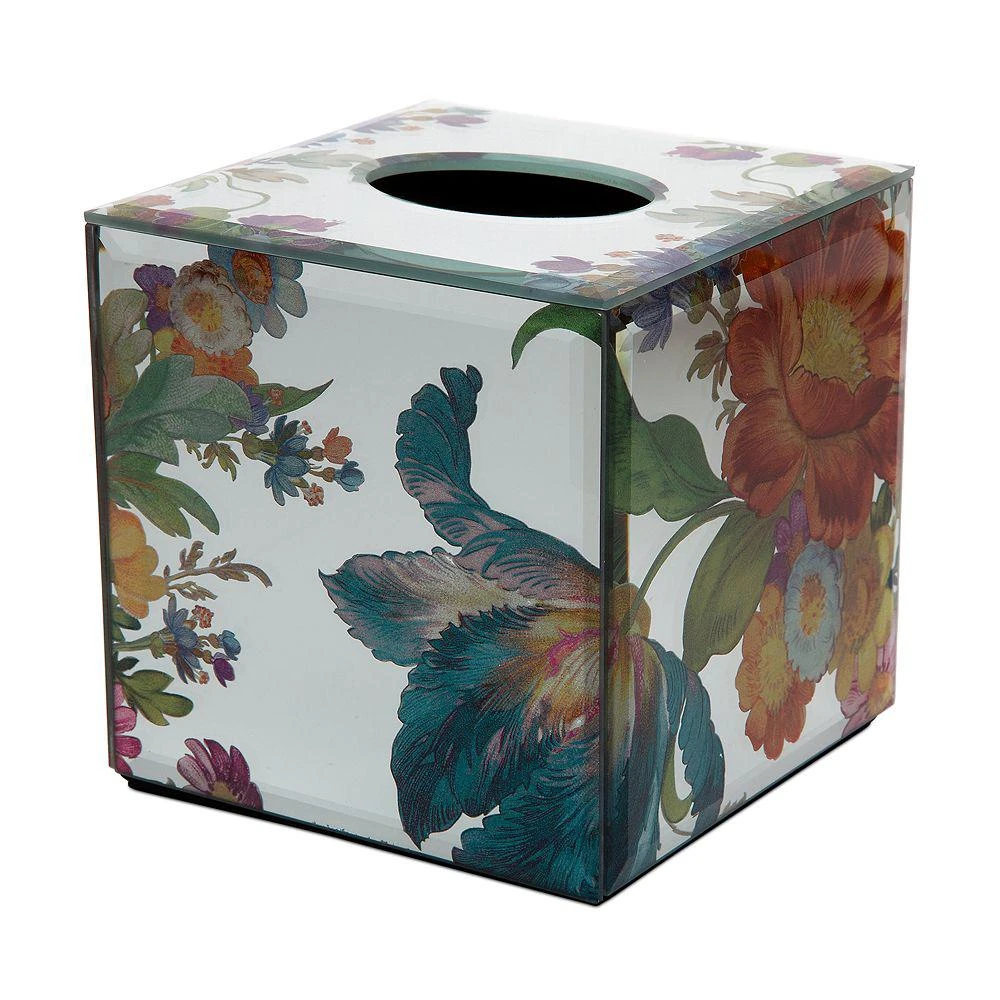 Flower Market Reflections Boutique Tissue Box Cover 商品