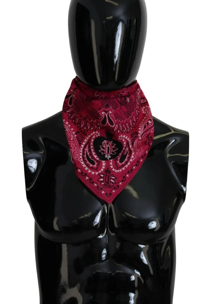 商品[二手商品] John Galliano|John Galliano Bandana Wrap Foulard Square Handkerchief Men's Scarf,价格¥1064,第1张图片