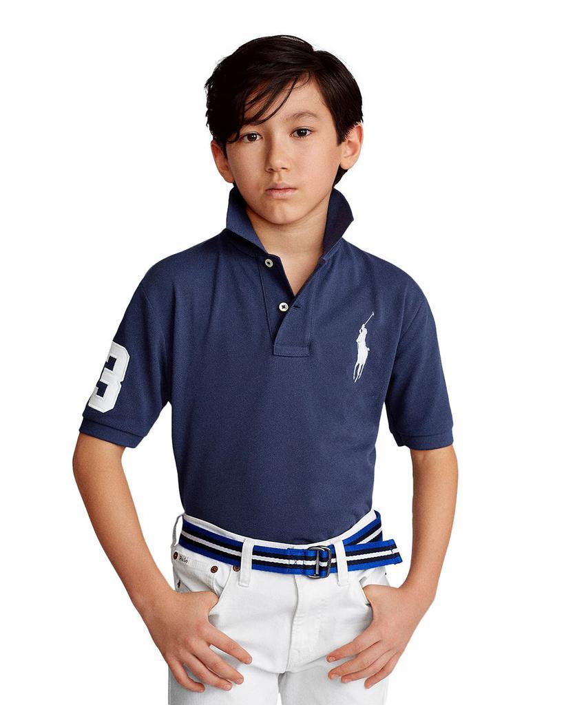 商品Ralph Lauren|Boys' Big Pony Polo Shirt - Little Kid, Big Kid,价格¥405,第3张图片详细描述