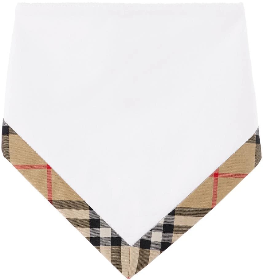 商品Burberry|三件装白色格纹婴儿套装,价格¥2352,第4张图片详细描述