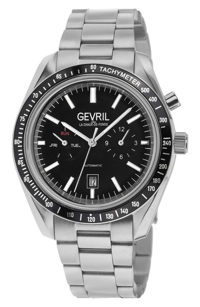 商品Gevril|Men's Lenox Automatic Watch - 44mm,价格¥6565,第1张图片