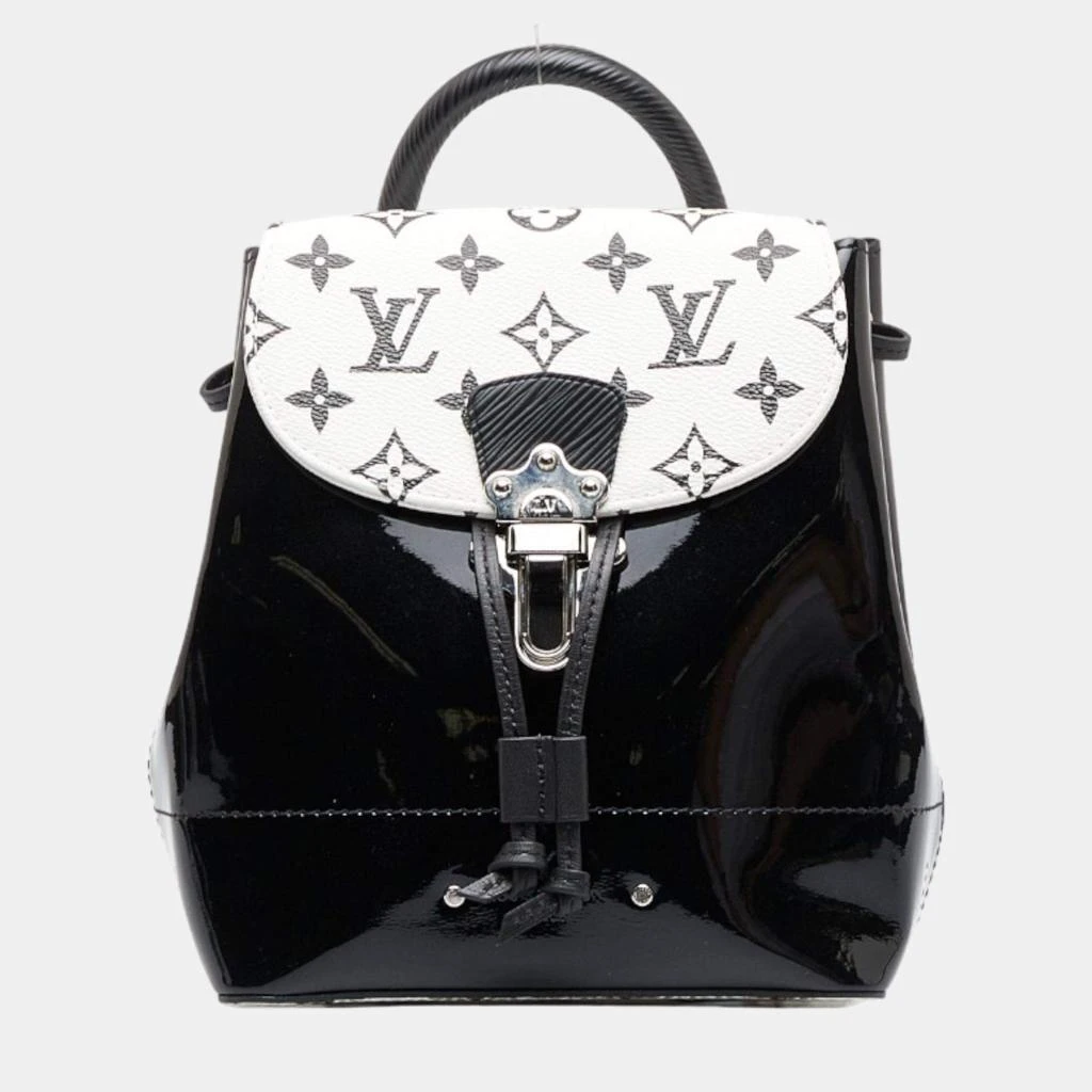 商品[二手商品] Louis Vuitton|Louis Vuitton Black Leather Vernis Hot Springs Mini Backpack,价格¥18818,第1张图片