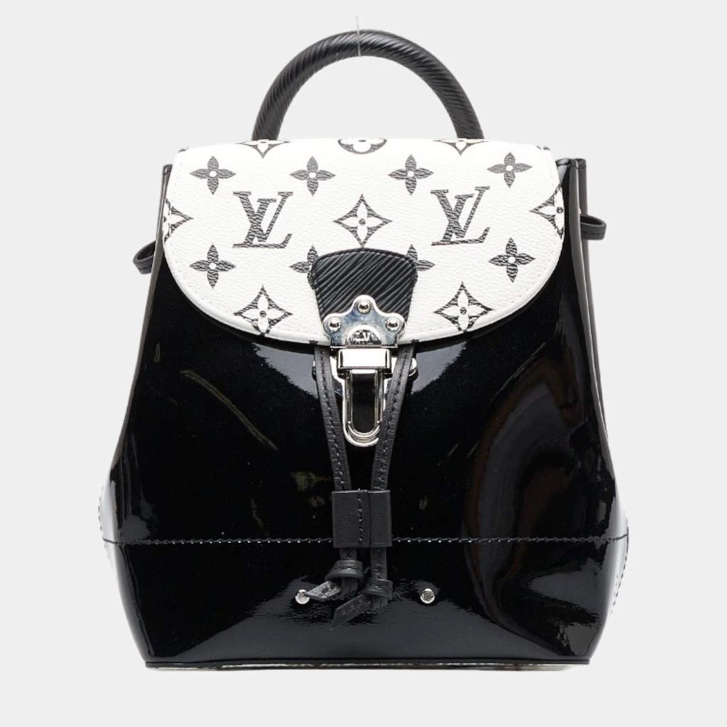 商品[二手商品] Louis Vuitton|Louis Vuitton Black Leather Vernis Hot Springs Mini Backpack ,价格¥19291,第1张图片