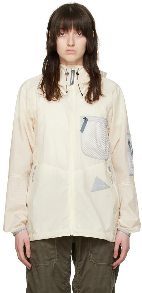 商品And Wander|Off-White Nylon Jacket,价格¥2941,第1张图片