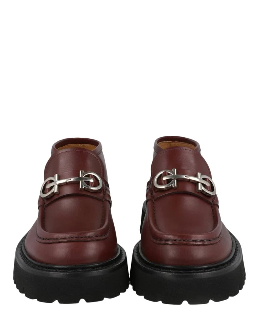 商品Salvatore Ferragamo|Geffer 2 Gancini Ankle Boots,价格¥2886,第5张图片详细描述