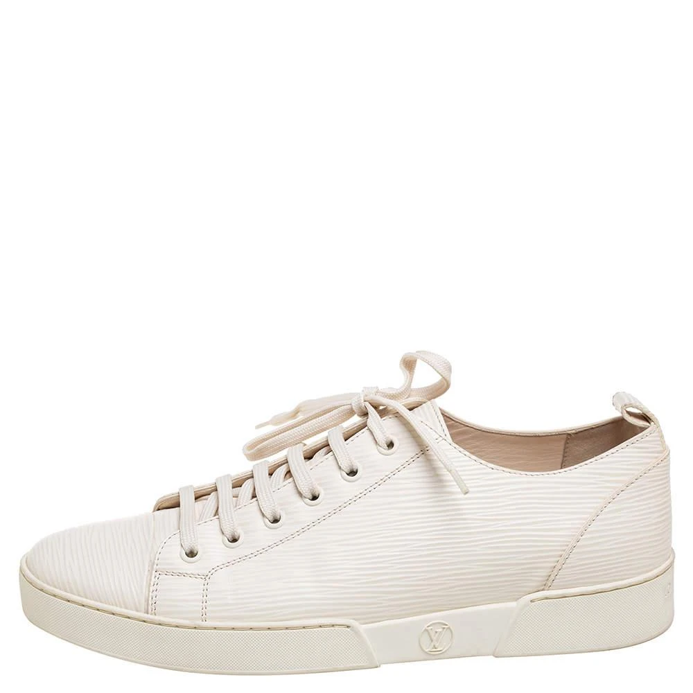 商品[二手商品] Louis Vuitton|Louis Vuitton Cream Epi Leather Match Up Sneakers Size 40.5,价格¥5156,第2张图片详细描述