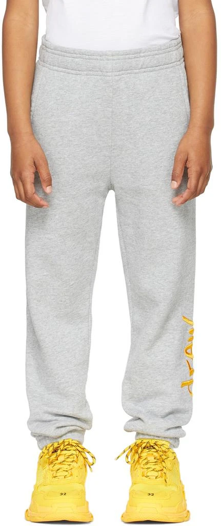 商品Drew House|SSENSE Exclusive Kids Gray Scribble Lounge Pants,价格¥1186,第1张图片