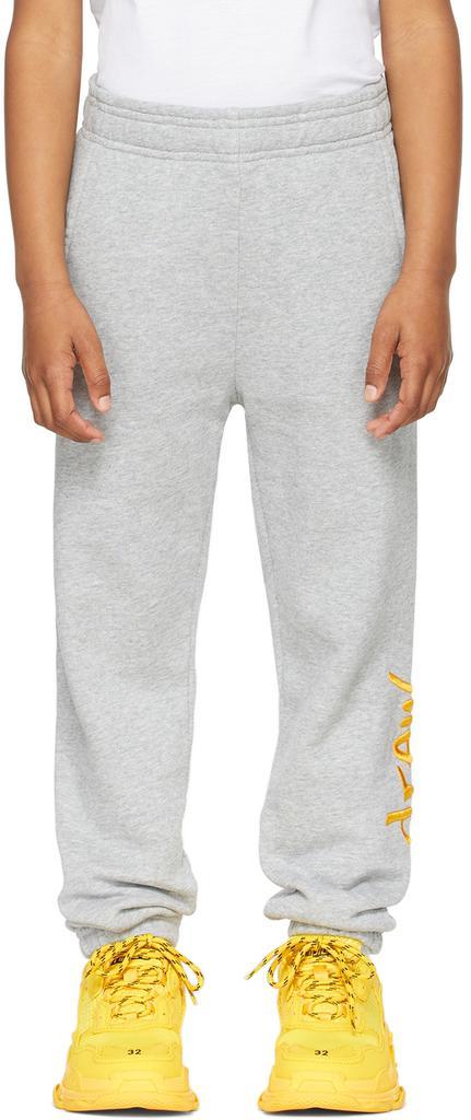 商品Drew House|SSENSE Exclusive Kids Gray Scribble Lounge Pants,价格¥1113,第1张图片