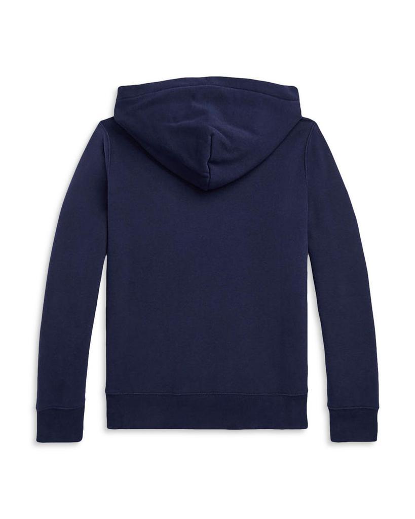 商品Ralph Lauren|Boys' Ombré Big Pony Fleece Hoodie - Little Kid, Big Kid,价格¥466-¥498,第4张图片详细描述