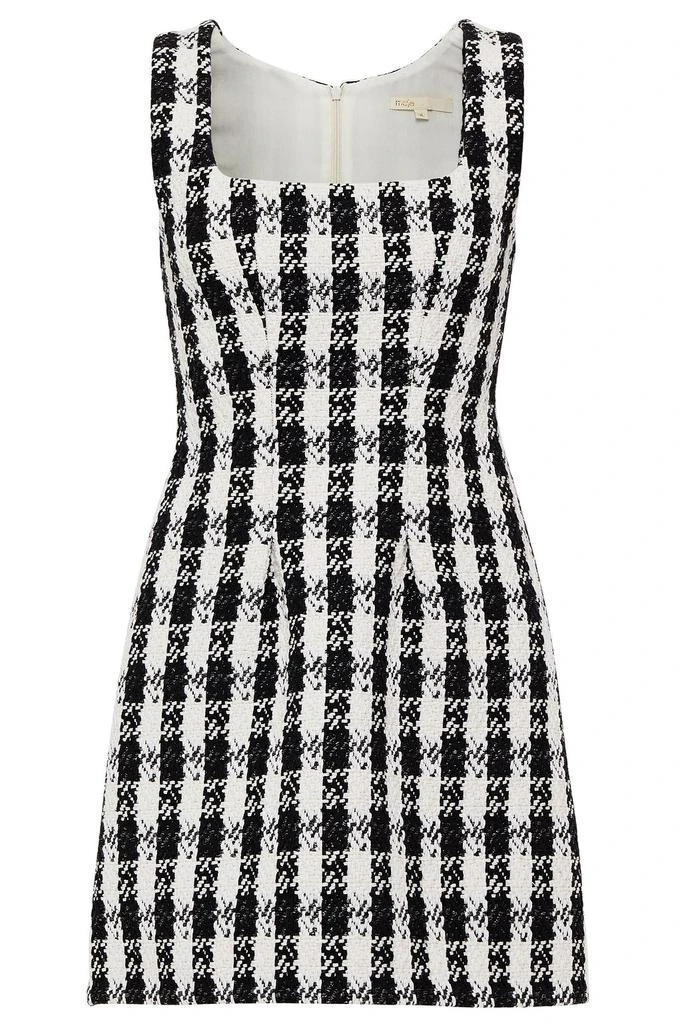 商品Maje|Rocky checked cotton-blend tweed mini dress,价格¥1232,第1张图片