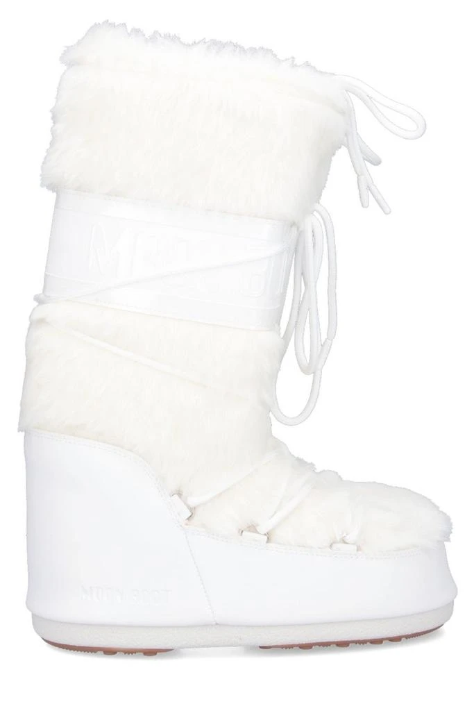 商品Moon Boot|Moon Boot Logo Printed Lace-Up Snow Boots,价格¥2271,第1张图片