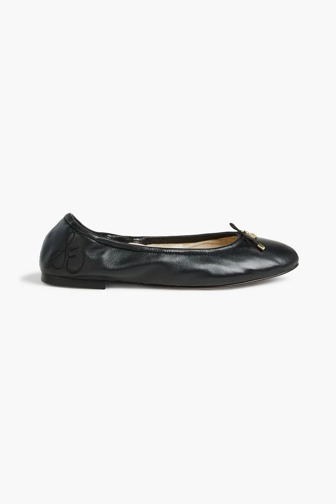 商品Sam Edelman|Felicia leather ballet flats,价格¥538,第1张图片