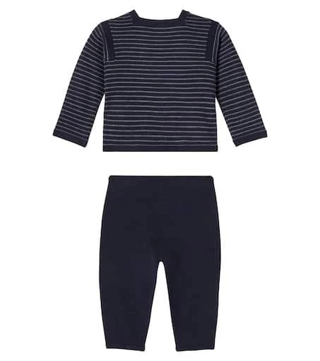 商品Bonpoint|Baby Joe striped wool sweater and pants set,价格¥2318,第4张图片详细描述