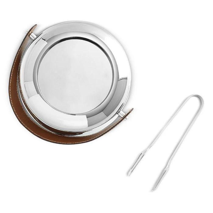 商品Nambé|Tahoe Ice Bucket with Tongs,价格¥987,第3张图片详细描述